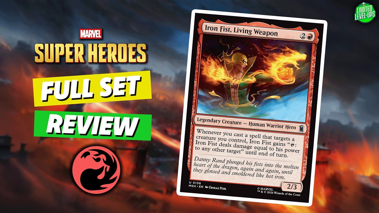 Marvel Super Heroes Limited Set Review! | Red - YouTube