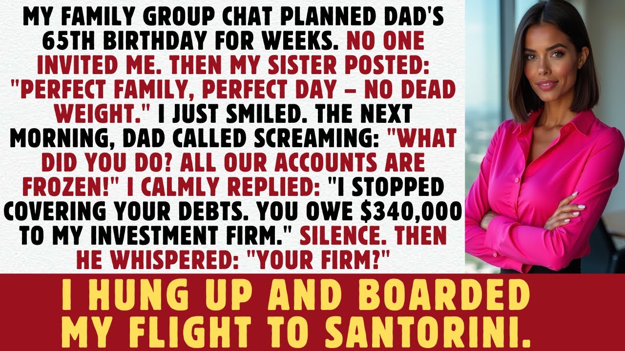 Моя семья планировала день рождения папы без меня – пока мне не позвонили из банка и не сообщили ...