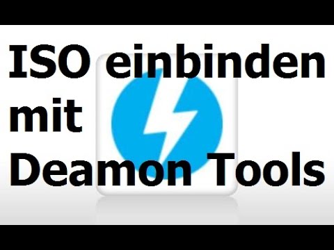 ISO in virtuelles Laufwerk einbinden (Deamon Tools Lite)