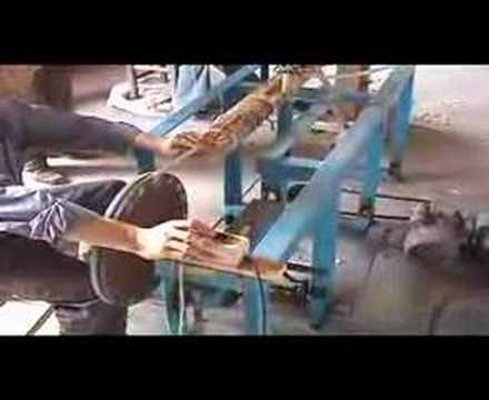 Visco fuse production(part 5) - Making flat quickmatch