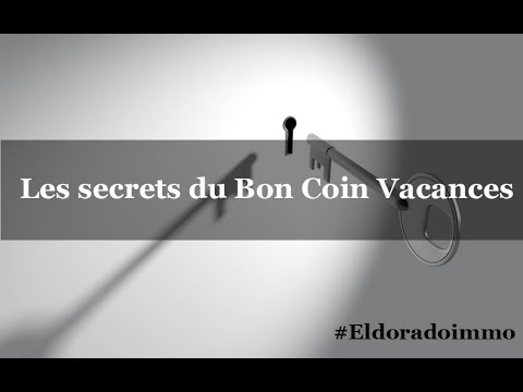 video bon coin location gite