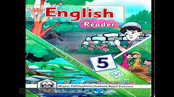Class 5th  English Unit 3 part 2-  kpk text books 2020   salman ali