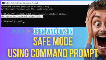 How to Open Windows in Safe Mode Using Command Prompt (2023)