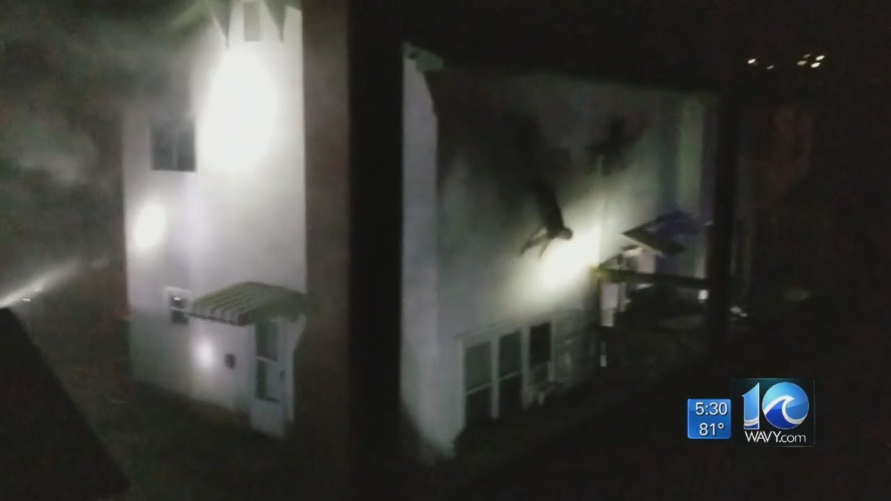 Apartment set on fire in Virginia Beach - YouTube