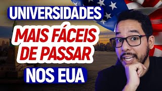 UNIVERSIDADES FÁCEIS DE PASSAR NOS EUA | sem provas, sem burocracia screenshot 4