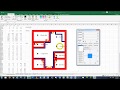 3 Ways to Draw and Create a Floorplan In EXCEL like CAD with Examples!
