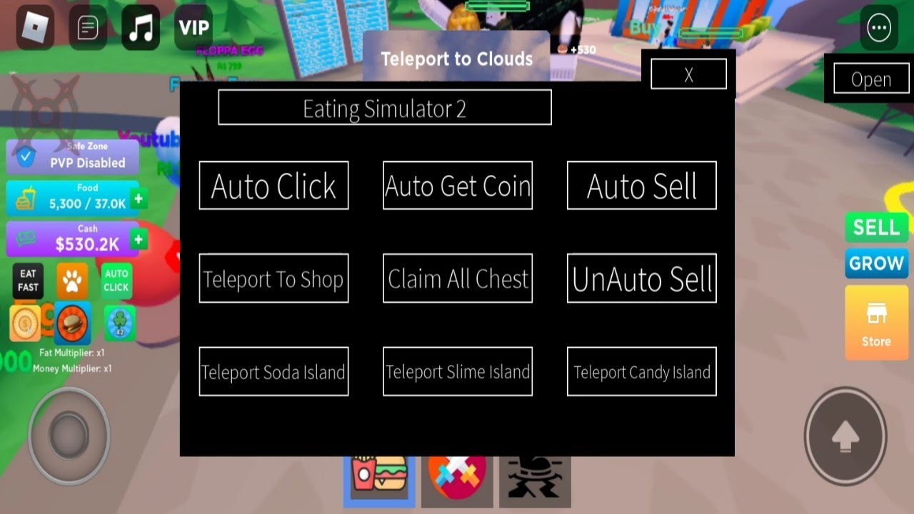 Roblox Eating Simulator 2 Script (Pastebin/Mediafire)