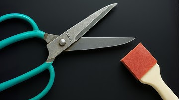 Sharpen Scissors Razor Sharp in 1 Minute – Never Rust Again! 😱