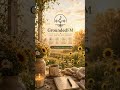 GroundedFM | Morning LoFi Jazz Music | Sunflower Fields Cozy Summer Vibes Coffee Music