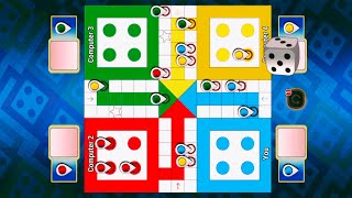 ludo king👑 4 players | Ludo gameplay in 4 players  Ludogameplay | Ludo | Ludoking 🎲