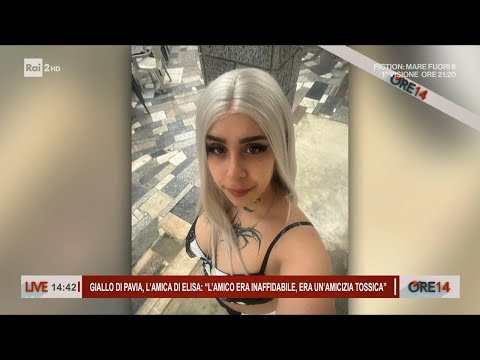 Video Giallo di Pavia, parla la migliore amica di Elisa Giugno - Ore 14 del 29/04/2026