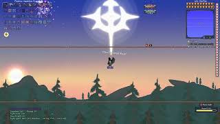 Terraria Calamity Mod: Revengeance mode Boss Rush (Rogue class)