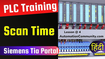 Scan Time in PLC - Electrical and Automation Course in Hindi