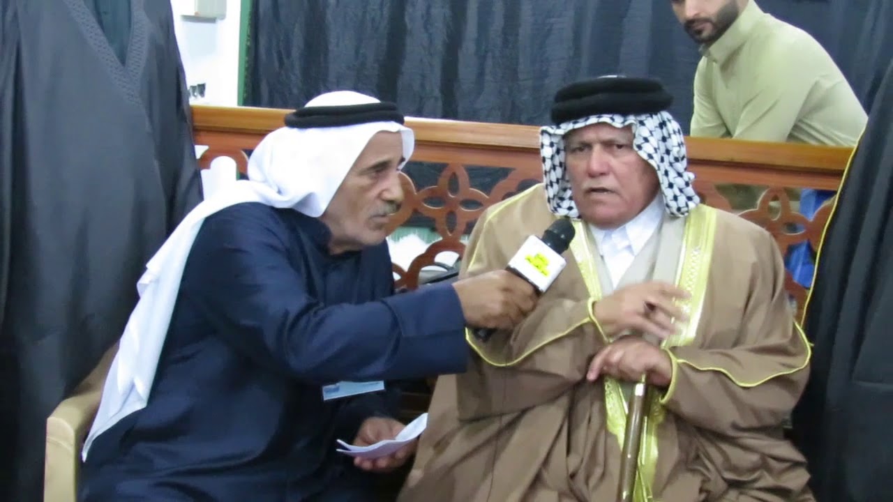 لقاء مع شيخ بني اسد العام في البصرة شيخ حمود فالح الخيون الاسدي