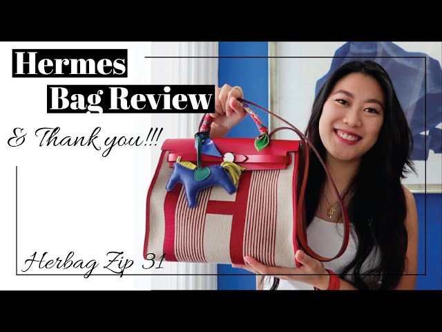 My First Hermes Bag: Herbag Zip 31 Bag: @whatimontoday 