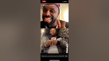 Rowdy rebel previews brand new music on Instagram live with funk flex #GS9