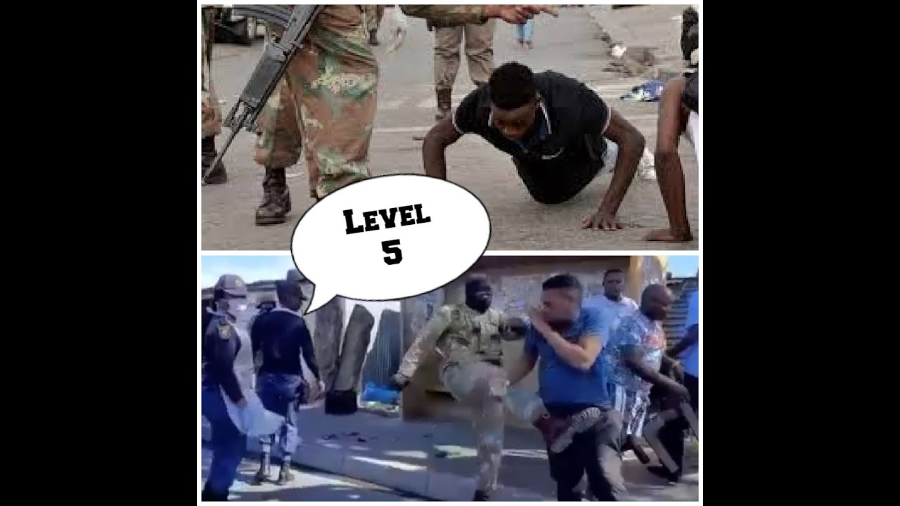 Level 5 - Lockdown funny Video's in South Africa