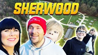 Sherwood Pines Campsite and Sherwood Forest | Winter Tour Scotland #1
