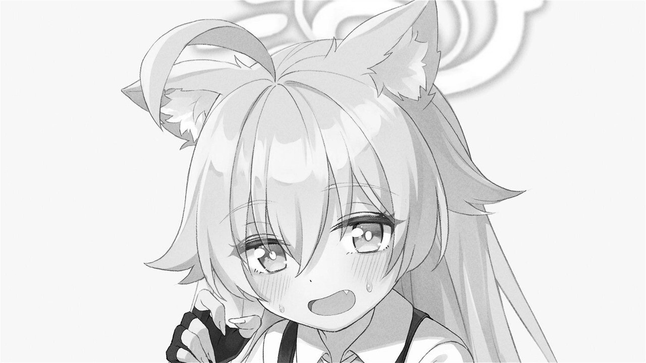 Ojisan turns into a cat.