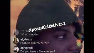 Bryson Tiller Plays New Fire Music On Instagram