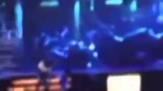 Justin Bieber Falls down the Stairs