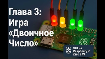 Глава 3: Игра "Двоичное Число"  "GUI на RPi Zero 2 W: Пошаговое руководство"!