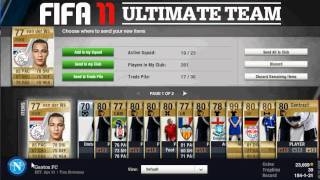 Fifa 11 UT pack opening ep. 27 live commentary