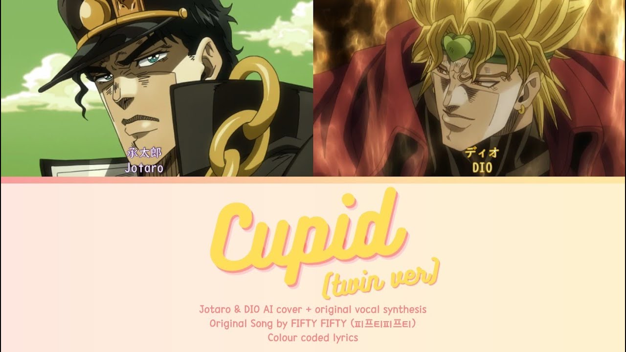 FIFTY FIFTY - 'Cupid' Twin Ver  sung by Jotaro and DIO (Original Vocal Synthesis + AI Cover)