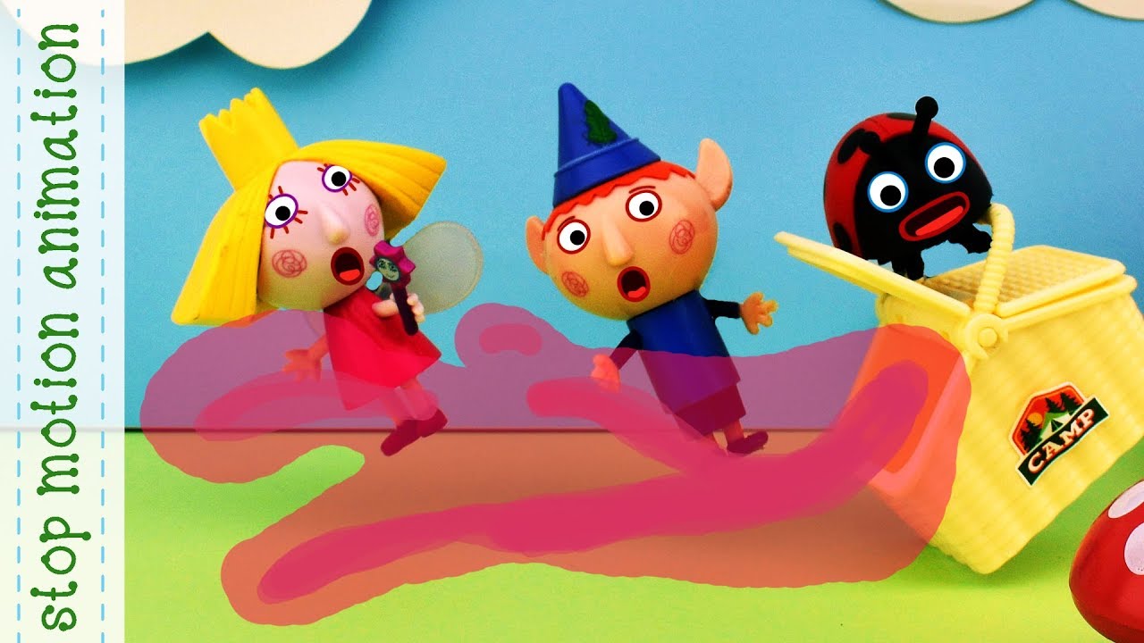 Ben & Holly's Little Kingdom The royal fairy picnic Stop Motion