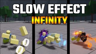 Infinity Slow Effect on Characters | Strongest Battle Ground Roblox