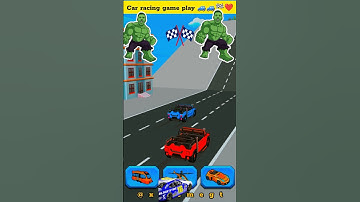 Car racing game play video robot game video🚉🚙🤺🏁🏁#car#games#youtubeshorts#robot#trending#ytshorts🚙🏁🏁🚉