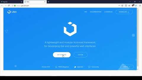 Creating Our Vuejs Project & Installing The Uikit Framework | 1