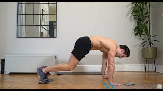 Slider in and out reverse crunch