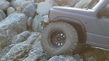 MST CFX j4 Jimny JB74玉淀ロック鉢形で廃道ロック☺️