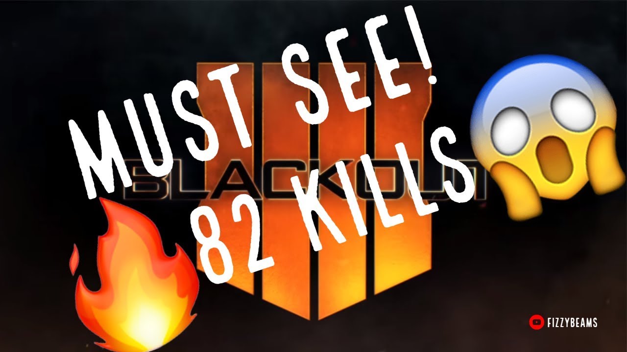 I DROPPED 82 KILLS !!! (INSANE BLACK OPS 4 GAMEPLAY)