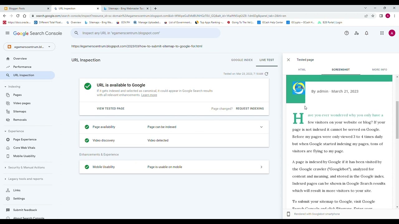 How to Check if Bing already Index your Website