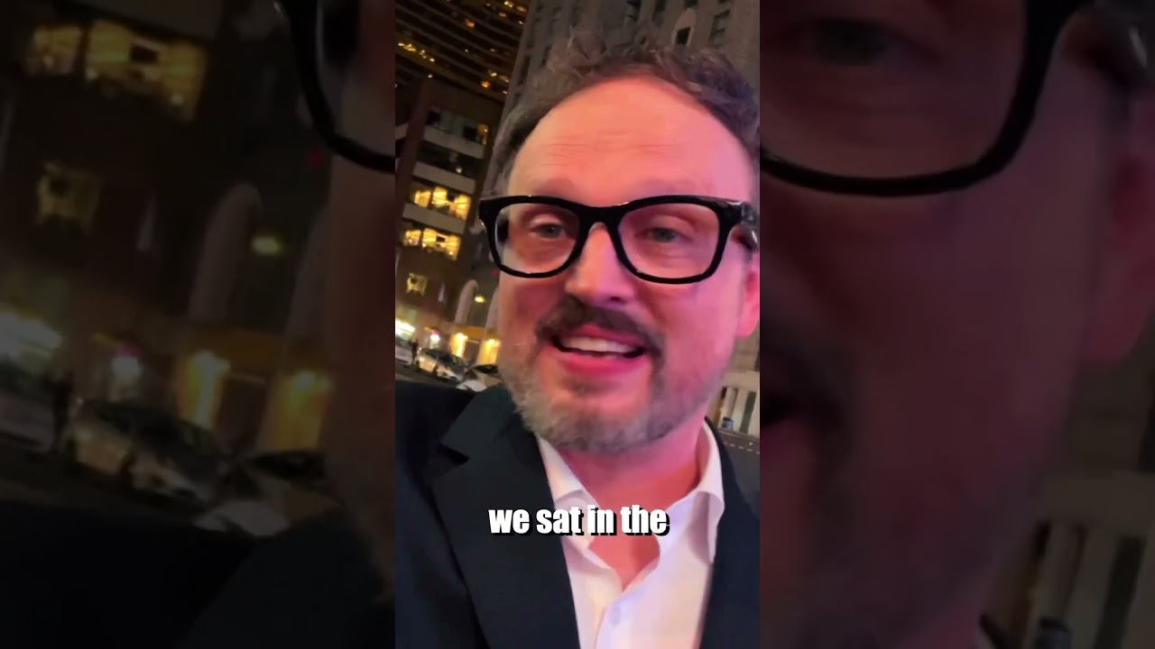 Back to the future musical opening broadway Spielberg, Michael J Fox #bttfbwqy #backtothefuture