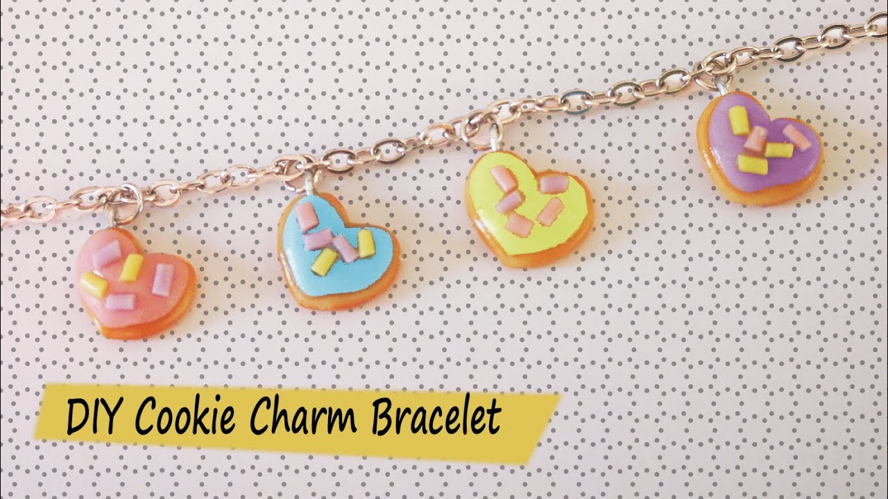 💛 DIY Polymer Clay Girl Scout Cookie Charm Bracelet! YouTube