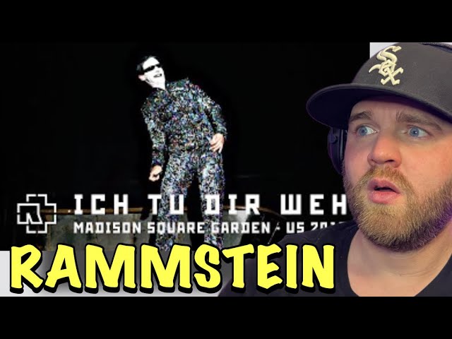 FIRST TIME REACTION | Rammstein - Ich Tu Dir Weh (Live from Madison Square Garden)