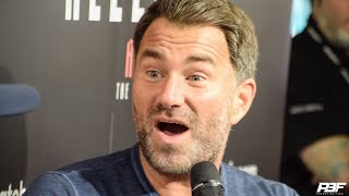 EDDIE HEARN REVEALS THE ONE FIGHTER HE WISHES HE NEVER PROMOTED AND CLOWNS LAWRENCE OKOLIE