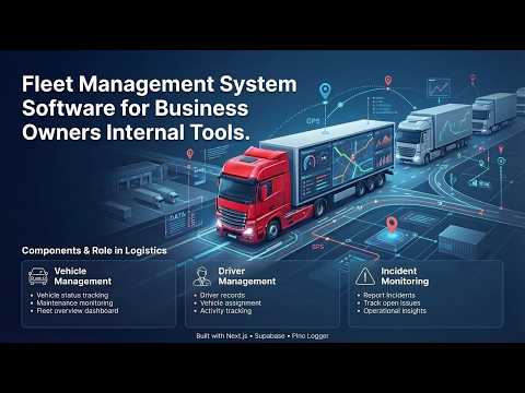 I Built a Fleet Management System with Next.js