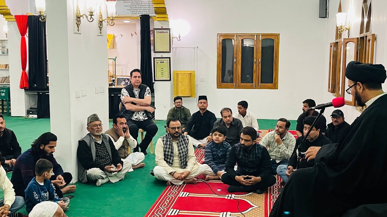 🛑LIVE Majlise Tarheem Ayatullah Shaheed Ali Khamnei Maulana Ali Muhammad Naqvi Rampur