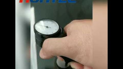 HUATEC Barcol Hardness Tester How to use HBA 100