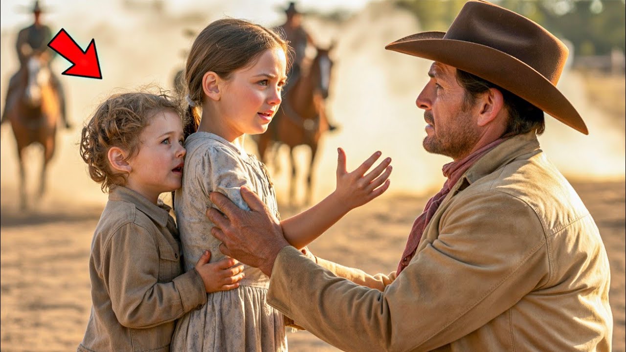 “Sir… If They Come, Hide My Sister,” He Begged — The Cowboy Took Off His Hat… And Faced Them Alone