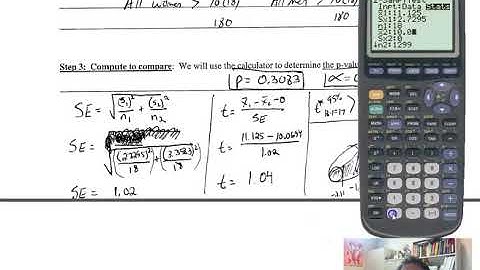 STA2023 Ch 9 Video 5