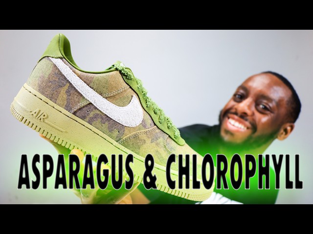 Nike Air Force 1 Asparagus and Chlorophyll Camo On Foot Review