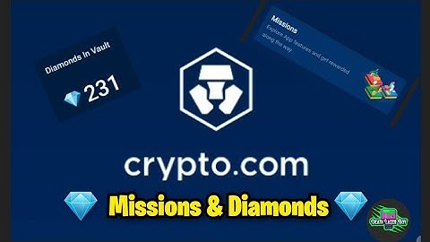How to Maximise  Diamonds  on crypto.com with Missions CRO