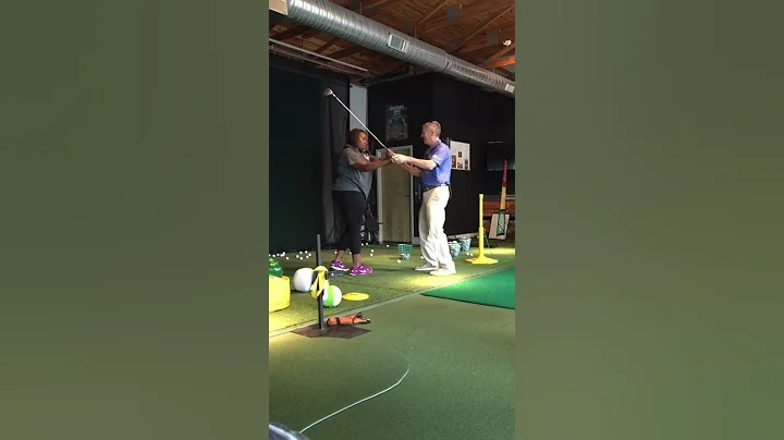 Elaine Ware golf lesson 1