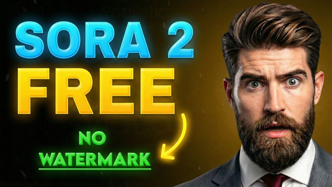I Found a REAL Way to Use Sora 2 FREE & UNLIMITED (No Watermark)