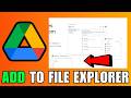 How To Add Google Drive To File Explorer On Windows (2026) (Complete Guide)